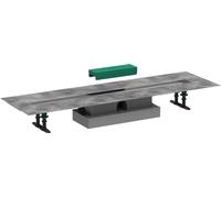 hansgrohe uBox universal set complet 56019180 90 cm, pour Plomberie plat pour sets prêts à l'emploi Rigole de douche