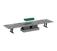 hansgrohe uBox universal kit complet, installation standard 1000 pour kit de finition de caniveau de douche, 56026180