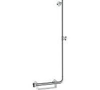 Hansgrohe Barre de douche Unica Comfort 26404400 110 cm blanc/chromé droite