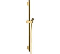 hansgrohe Unica Barre de douche S Puro 65 cm avec flexible de douche, aspect doré poli, 28632990