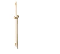 hansgrohe Unica Barre de douche S PURO 90 cm avec flexibles de douche, 28631250, Couleur: Optique or brossé