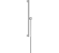 HansGrohe Unica Barre de douche Unica S Puro 65 cm avec support de douchette et flexible de douche Isiflex 160 cm 24402000