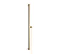 Hansgrohe barre de douche Unica E PURO 90 cm - support Easy Slide et flexible - Bronze brossé