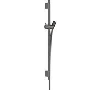 hansgrohe Unica rail de douche S PURO 65 cm avec tuyau de douche, 28632340, Couleur: Chrome noir brossé