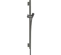hansgrohe Unica S Puro barre de douche 28632340 65 cm, noir brossé