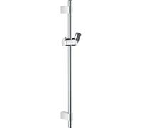 Hansgrohe Unica Unica`s Puro barre de douche Reno 72cm avec supports muraux métalliques réglables chrome 28662000
