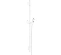 Hansgrohe Unica UnicaS Puro barre de coulissement 65cm avec flexible de douche Isiflex`B 160cm mat blanc 28632700