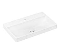 hansgrohe vasque à poser Xelu Q 800x480mm, avec trou pour robinetterie, sans trop-plein, sol, blanc