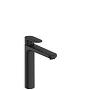 hansgrohe Vernis Blend 190 mitigeur lavabo 71552670 avec tirant garniture de vidange , noir mat