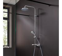hansgrohe Vernis Blend SystÃšme de douche 200 1 jet Ã©conomisant leau avec thermostat chrome, 26089000 - 26089000