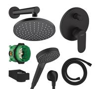 hansgrohe Vernis Blend Ensemble de douche encastré, Mitigeur monocommande, 01800180+Set3,