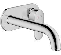 hansgrohe Vernis Blend Mitigeur monocommandÃ© pour lavabo encastrÃ© pour montage mural avec bec 20,5 cm, 71576, Coloris: chrome - 71576000