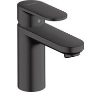 Hansgrohe Mitigeur monocommandé Vernis Blend – saillie 108 mm, vidage à tirette – noir mat
