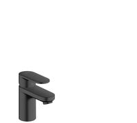 hansgrohe Vernis Blend Mitigeur monocommandé pour lavabo 70 CoolStart, sans garniture de vidage, 71526670, Couleur: noir mat