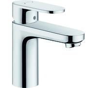 Hansgrohe Vernis Blend Mitigeur de lavabo 100 avec tirette et vidage synthétique, chromé (71551000)