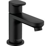 hansgrohe Vernis Blend Robinet de lave-mains eau froide sans tirette ni vidage, noir mat, 71583670