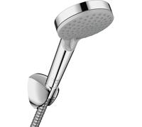 hansgrohe Vernis Blend Set de support de pomme de douche Vario économisant leau avec flexible de douche 160 cm chrome, 26278000