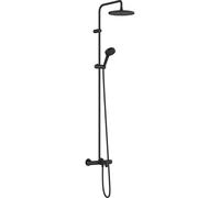 Hansgrohe Vernis Blend - Showerpipe 240 1jet mit Wannenthermostat schwarz matt