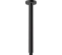 Hansgrohe vernis bras plafonnier 30cm pour douche de tête noir mat 27805670