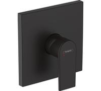 Hansgrohe Vernis rosace pour robinet de douche avec levier noir mat 71668670