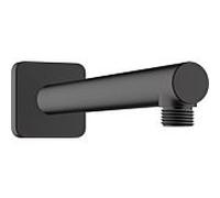 Hansgrohe Bras de douche Vernis Shape 26405670 24 cm montage mural Noir mat