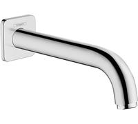 hansgrohe Vernis Shape bec de bain 71460000 montage mural, projection 204mm, chromé