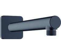 hansgrohe Vernis Shape Bras de douche 24 cm, 26405670, Couleur: Noir Mat
