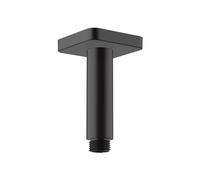 hansgrohe Vernis Shape raccordement au plafond 26406670 longueur 100mm, en saillie, noir mat