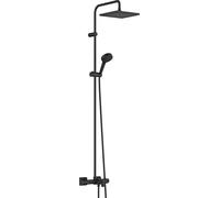 Hansgrohe Vernis Shape ensemble de douche mural avec thermostat oui noir 26900670