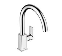 Hansgrohe Mitigeur de cuisine Vernis Shape M35 monocommandé bec 260 1 jet chrome 71871000