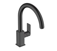hansgrohe Vernis Shape M35 Mitigeur monocommandé pour cuisine 260, 1 jet, 71871, Coloris: Noir Mat - 71871670
