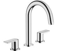 hansgrohe Vernis Shape Mélangeur lavabo 3 trous 71563000 avec tirette garniture de vidange , chromé