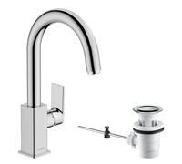 hansgrohe Vernis Shape mitigeur lavabo 71564000 avec garniture de vidange , chromé