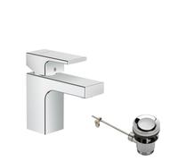 hansgrohe vernis Shape mitigeur lavabo 71566000 avec tirants garniture de vidange , chromé