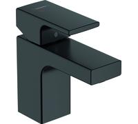 hansgrohe Vernis Shape Mitigeur monocommandÃ© pour lavabo 70 avec vidage Ã tirette, saillie 89mm, CoolStart 71593, Coloris: Noir Mat - 71593670