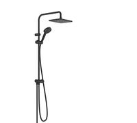 Hansgrohe Vernis Shape ensemble de douche mural noir 26289670