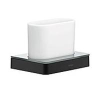 Hansgrohe Axor Verre dentaire 42834670 – montage mural – noir mat