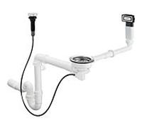 Hansgrohe Vidage et trop-plein Match0 43937000 – Chromé automatique – pour chromé simple
