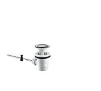 hansgrohe vidange correspondante en plastique 92168000 avec couvercle en acier inoxydable
