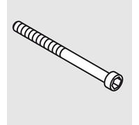 hansgrohe Vis à tête cylindrique M6 x 60 pour iBox avec robinet d'arrêt année > 07/11, 97785000,