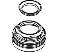 hansgrohe vis Axor Starck 97157000 pour mitigeur Axor Starck M 33x1