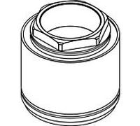 hansgrohe vis de serrage Talis E 2 AP chromé 97977000