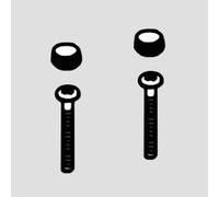 hansgrohe Visserie de rechange pour abattant WC, 87946000,