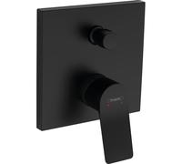 Hansgrohe Vivenis, Mitigeur monocommandÃ© encastrÃ© pour baignoire avec combinÃ© de sÃ©curitÃ© intÃ©grÃ©, 75416, Coloris: Noir Mat - 75416670
