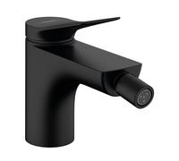 hansgrohe Vivenis mélangeur de bidet 75200670 avec tirette garniture de vidange , noir mat