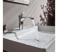 hansgrohe Vivenis mitigeur lavabo 75020000 avec tirants garniture de vidange , chromé