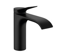 hansgrohe Vivenis 110 mitigeur de lavabo 75024670 sans tirette - garniture de vidange , noir mat