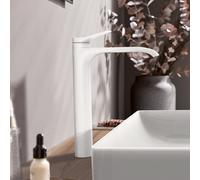 hansgrohe Mitigeur lavabo Vivenis 250 CoolStart 75045700 sans garniture de vidange Highriser Matt White