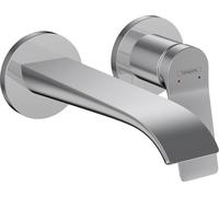 hansgrohe Vivenis 75050000 caché mitigeur lavabo , pour montage mural, avec prise 19,5 cm, chromé
