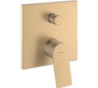 hansgrohe Vivenis, Mitigeur monocommandé encastré pour baignoire, 75415140, Couleur: Bronze brossé